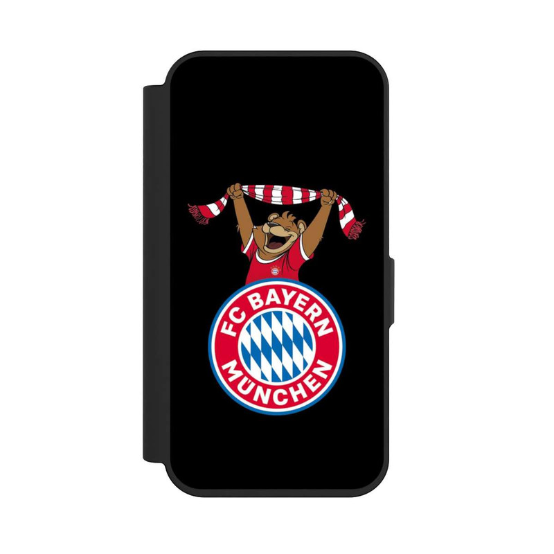 iPhone 15 Pro NIVOflip Bernie Jubel mit Schal Schwarz
