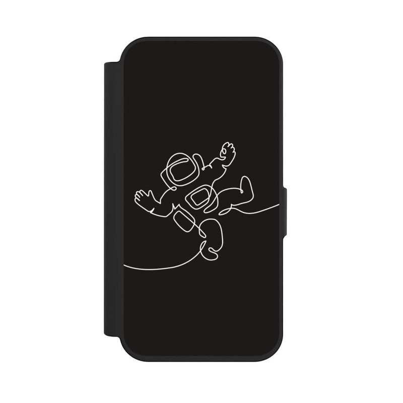iPhone 15 Pro NIVOflip LineArt Astronaut