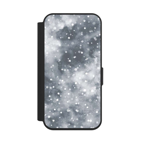 Apple iPhone 15 Pro NIVOflip Abstrakter Winterschneehimmel