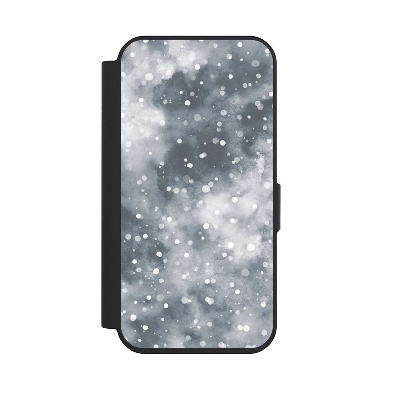 iPhone 15 Pro NIVOflip Ciel de neige d'hiver abstrait