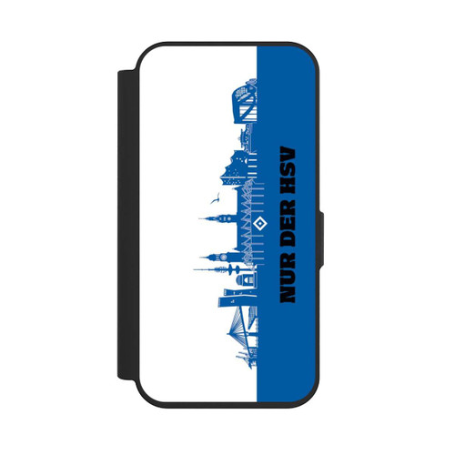 Apple iPhone 15 Pro NIVOflip HSV Skyline Blau Weiß