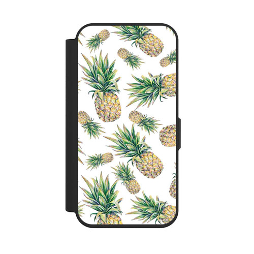 Apple iPhone 15 Pro NIVOflip Pineapple-weißer Hintergrund 