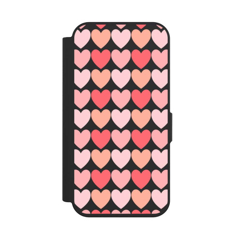 Apple iPhone 15 Pro NIVOflip Pink Shadow Hearts