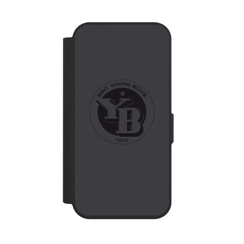 Apple iPhone 15 Pro NIVOflip BSC YB Logo Grau