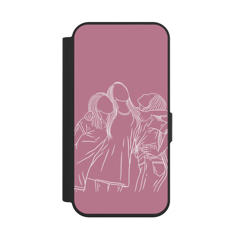 Apple iPhone 15 Pro NIVOflip Freundinnen Line Art