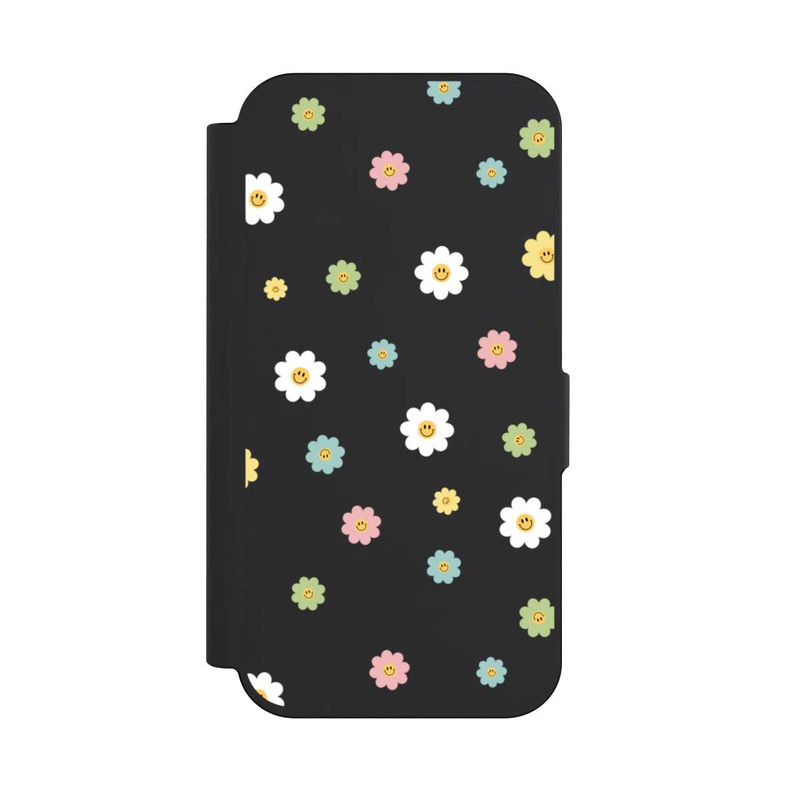 iPhone 15 Pro NIVOflip Flower Power Petit Transparent