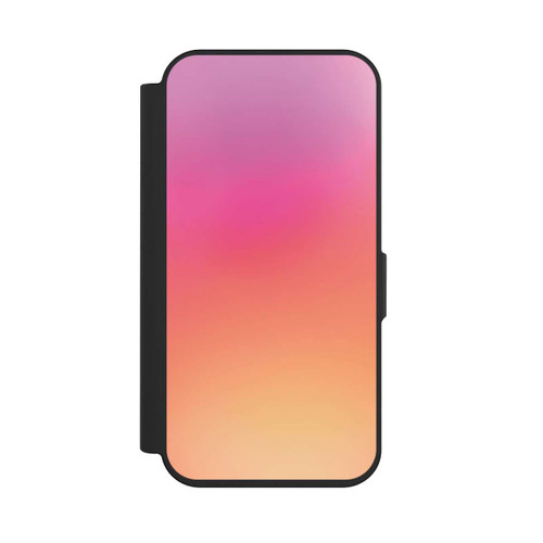 Apple iPhone 15 Pro NIVOflip Pastell Rosa Glitch
