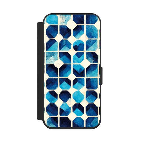 Apple iPhone 15 Pro NIVOflip Motif bleu