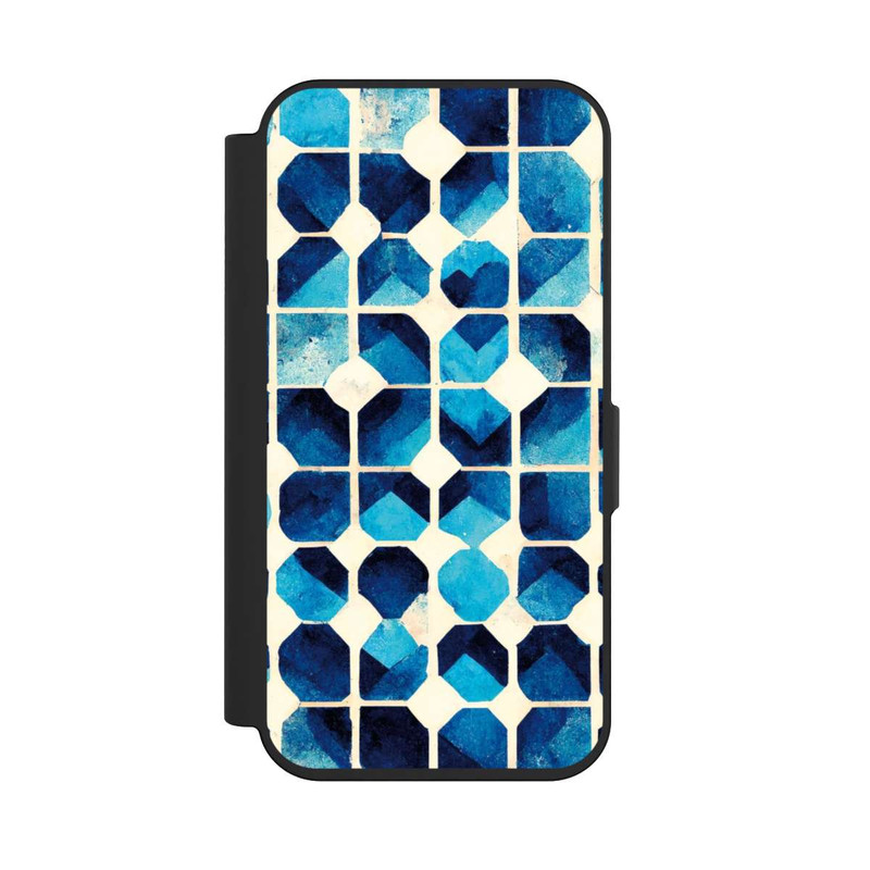 iPhone 15 Pro NIVOflip Motif bleu