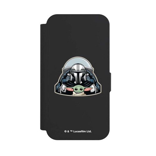 Apple iPhone 15 Pro NIVOflip Mando and Grogu Transparent