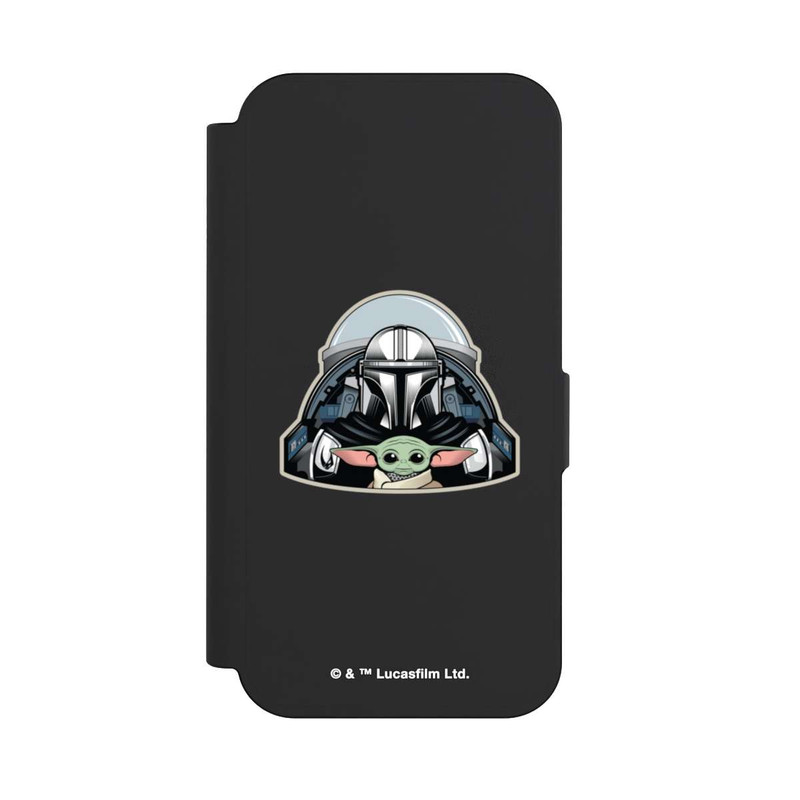 iPhone 15 Pro NIVOflip Mando und Grogu Transparent