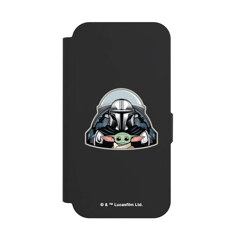iPhone 15 Pro NIVOflip Mando et Grogu Transparent