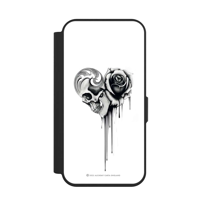 iPhone 15 Pro NIVOflip Amour Noir