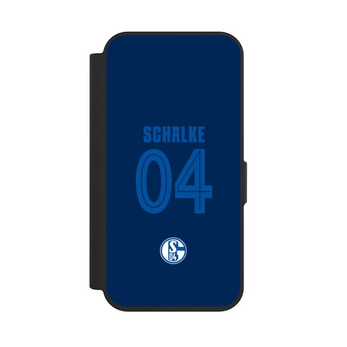 Apple iPhone 15 Pro NIVOflip Schalke 04 Dunkelblau