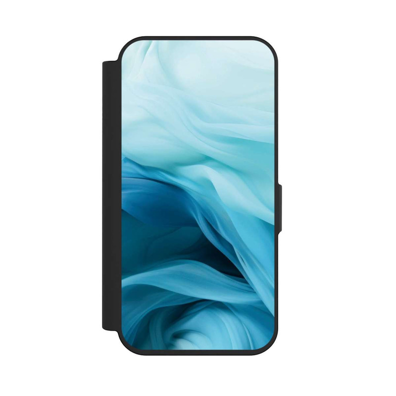 iPhone 15 Pro NIVOflip Smooth Blue Texture