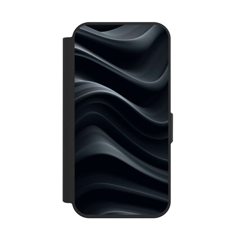Apple iPhone 15 Pro NIVOflip Black Waves Texture