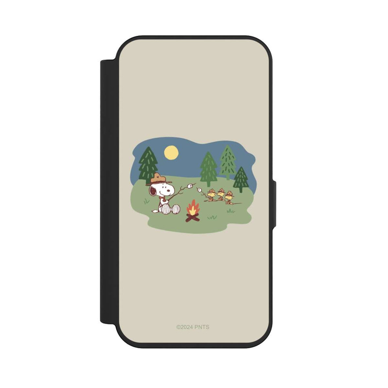 iPhone 15 Pro NIVOflip Snoopy Lagerfeuer