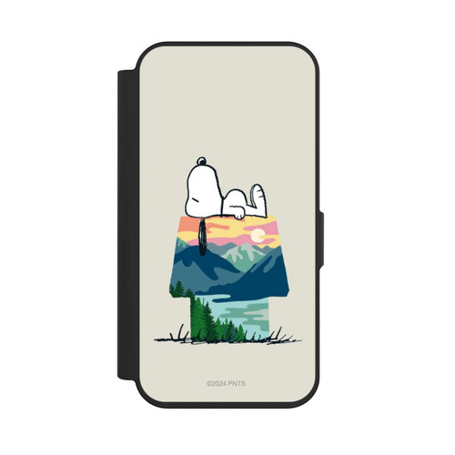 Apple iPhone 15 Pro NIVOflip Snoopy Camping Hütte