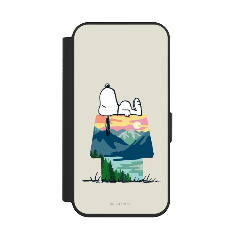 iPhone 15 Pro NIVOflip Snoopy Camping Hütte