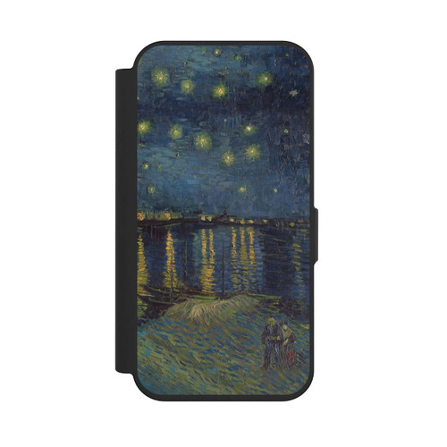 Apple iPhone 15 Pro NIVOflip Die Sternennacht by Vincent van Gogh
