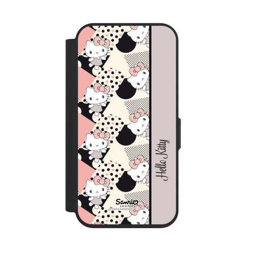 Apple iPhone 15 Pro NIVOflip Hello Kitty elegantes Muster