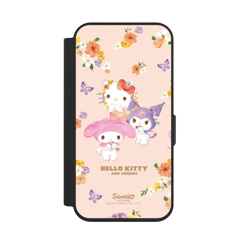 iPhone 15 Pro NIVOflip Hello Kitty Frühlingsblumen