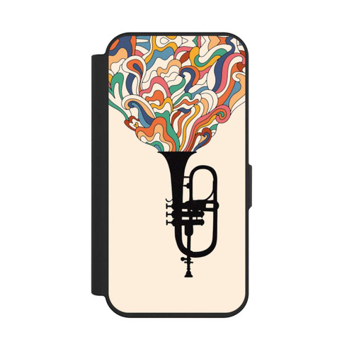 Apple iPhone 15 Pro NIVOflip Flügelhorn Jazz bunt