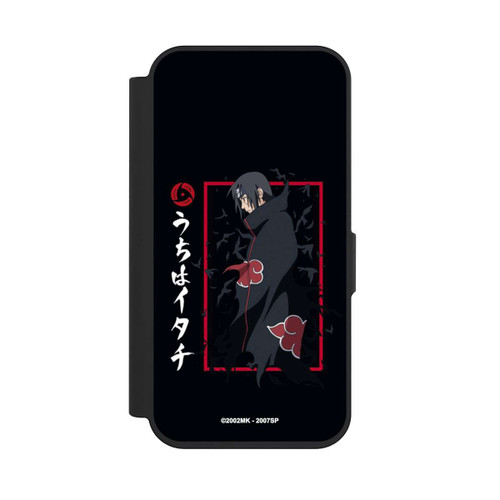 Apple iPhone 15 Pro NIVOflip Itachi Krähen Schwarz