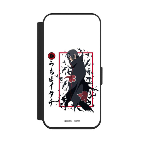 Apple iPhone 15 Pro NIVOflip Les corbeaux Itachi blanche