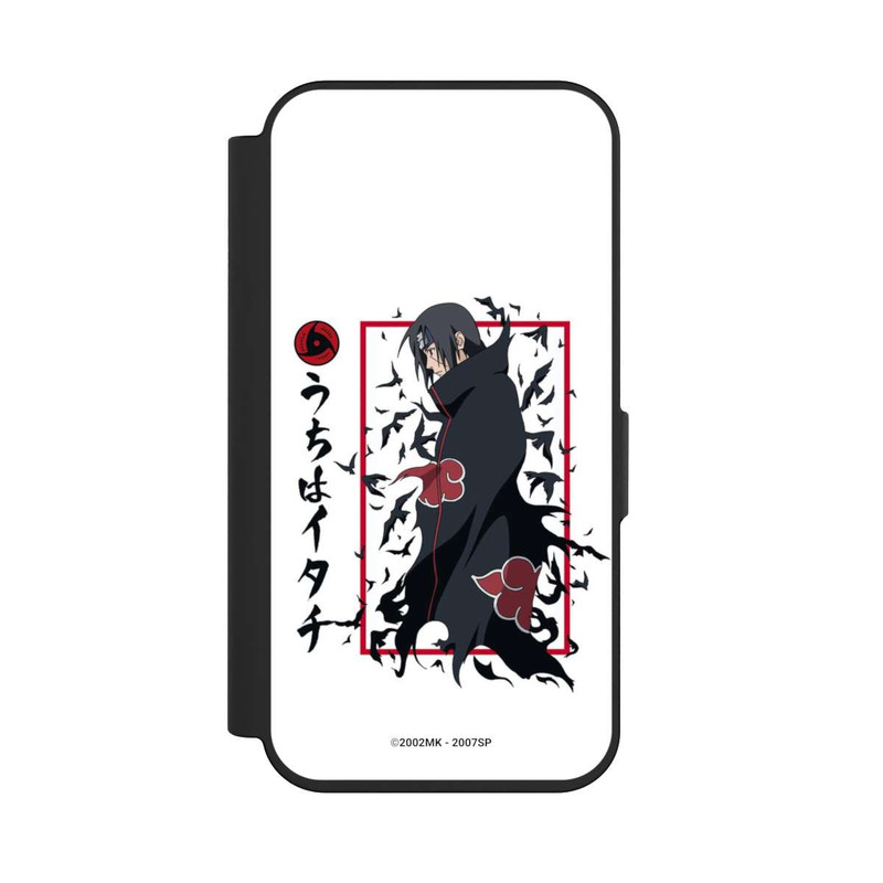 iPhone 15 Pro NIVOflip Les corbeaux Itachi blanche