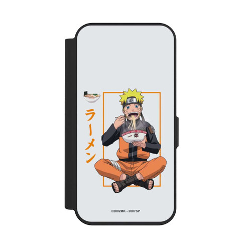 Apple iPhone 15 Pro NIVOflip Naruto Nudelsuppe Grauer Hintergrund
