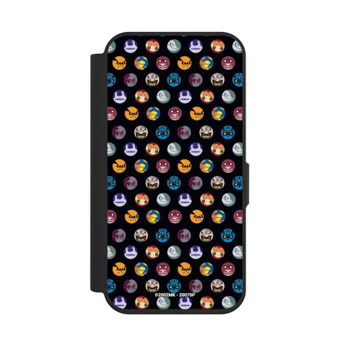 Apple iPhone 15 Pro NIVOflip Bijuu Muster Schwarz