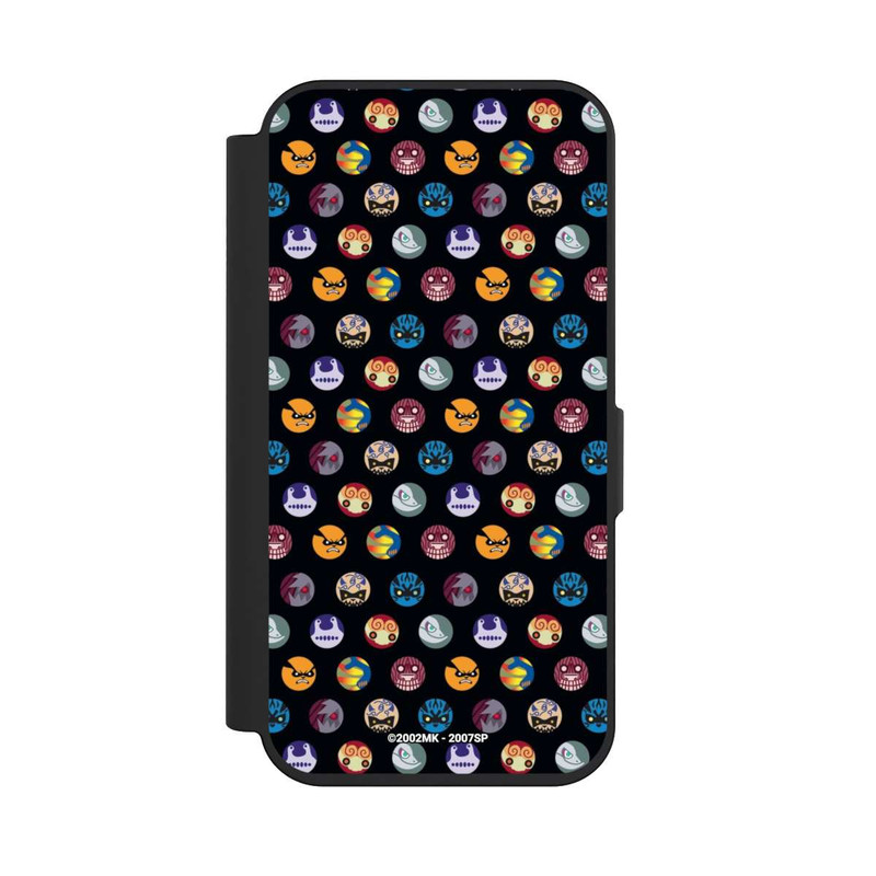 iPhone 15 Pro NIVOflip Bijuu motif noir