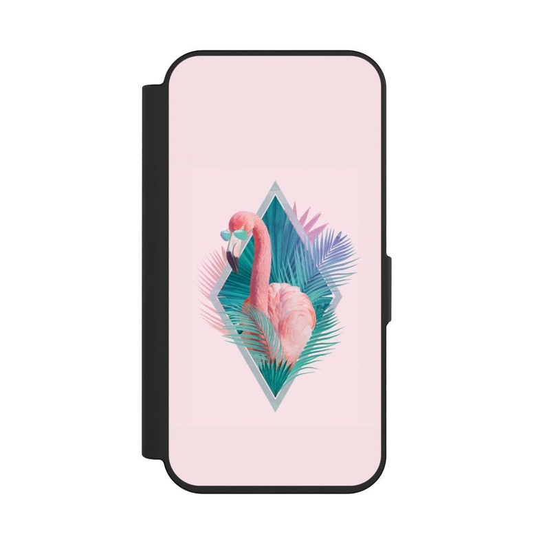 iPhone 15 Pro NIVOflip Tropical Leaves Flamingo