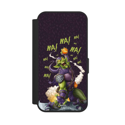 Apple iPhone 15 Pro NIVOflip Green Goblin Pumpkin Bomb