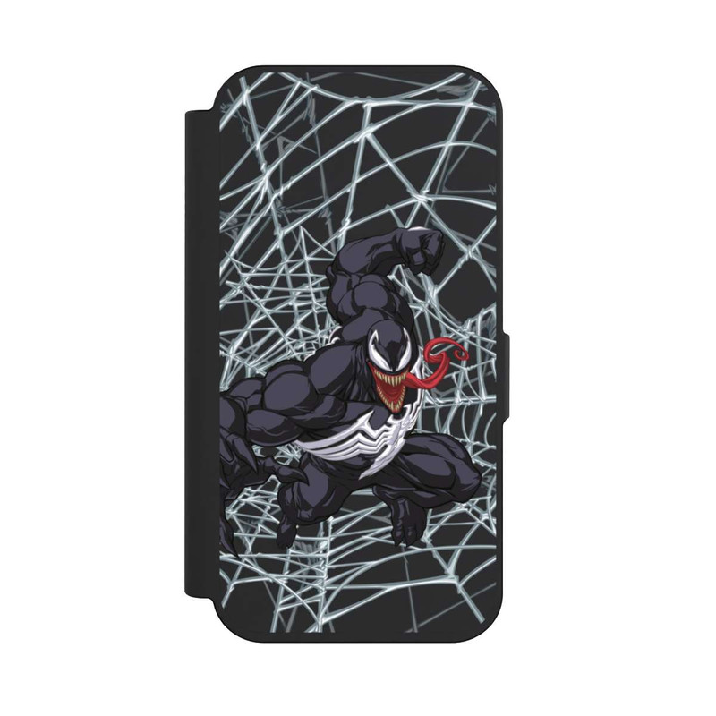 iPhone 15 Pro NIVOflip Venom Spinnennetz