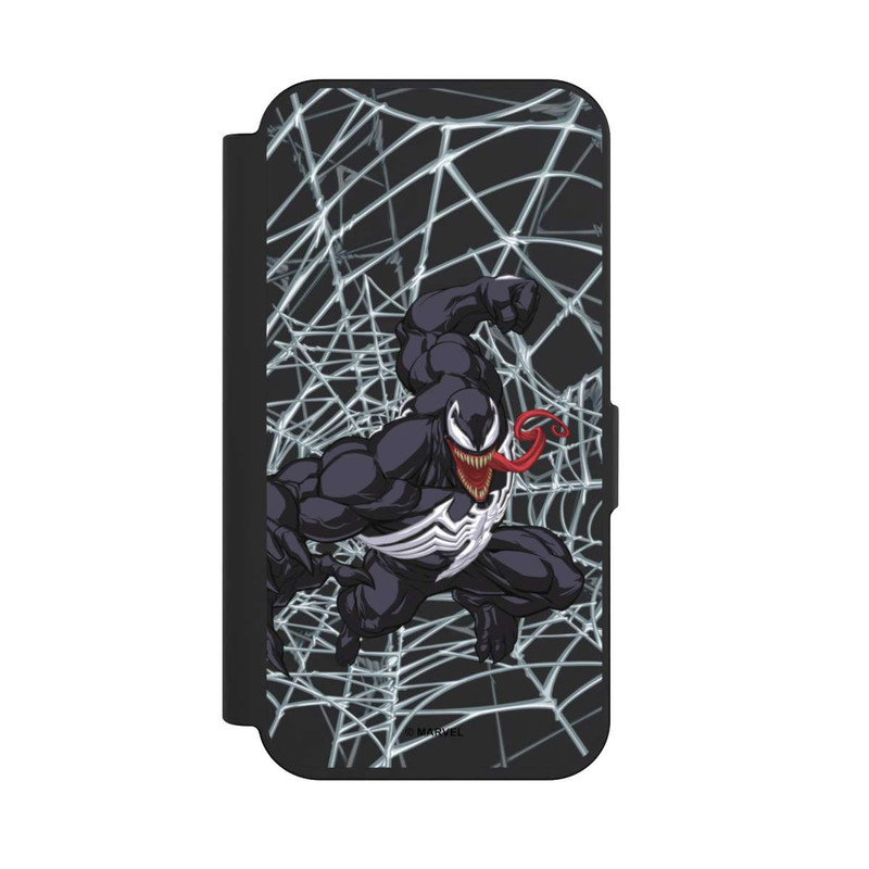 iPhone 15 Pro NIVOflip Venom Toile d'Araignée