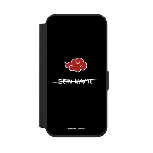 Apple iPhone 15 Pro NIVOflip Akatsuki personalisierbar Schwarz