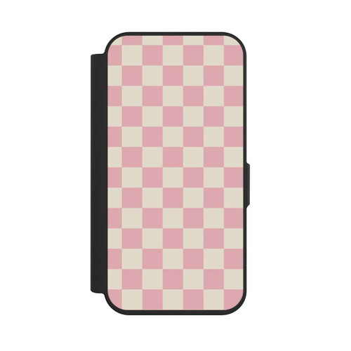Apple iPhone 15 Pro NIVOflip Schachbrett Rosa