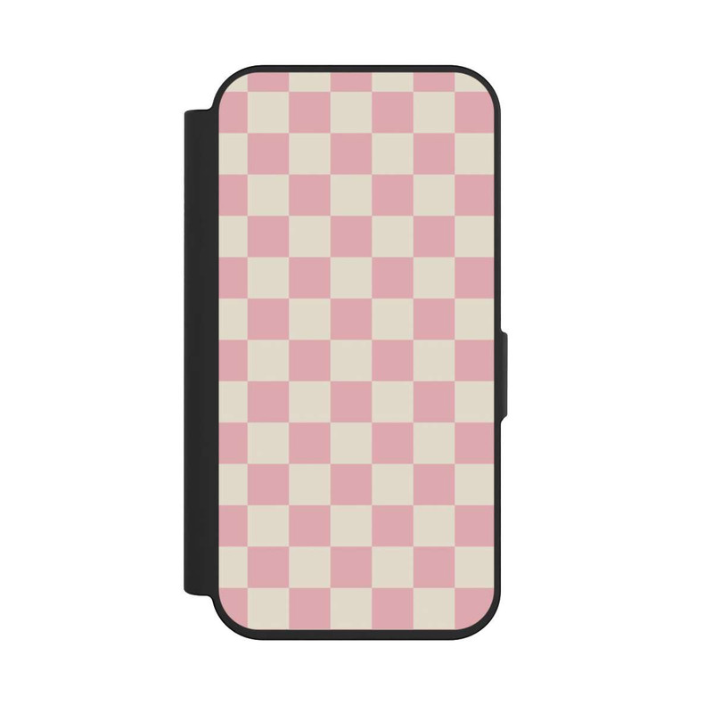 iPhone 15 Pro NIVOflip Checkerboard pink