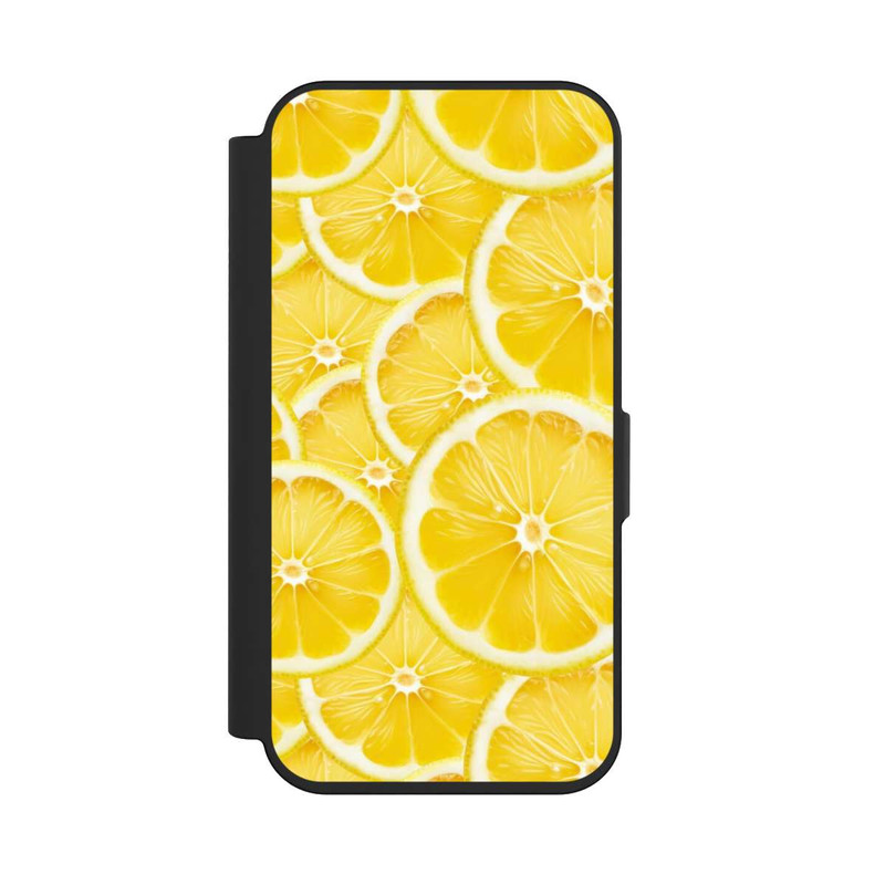 iPhone 15 Pro NIVOflip Zitrone Muster