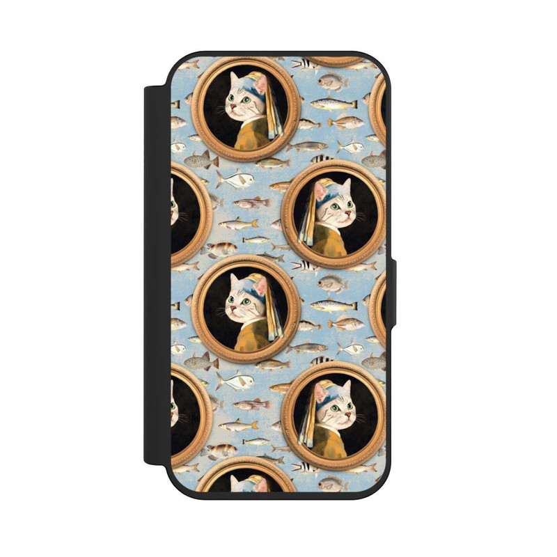 iPhone 15 Pro NIVOflip Cat Pattern