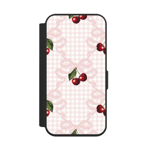Apple iPhone 15 Pro NIVOflip Kirschmuster Rosa