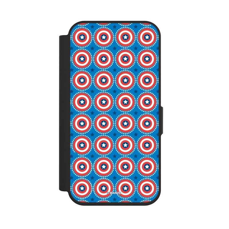 iPhone 15 Pro NIVOflip Captain American Shield Pattern