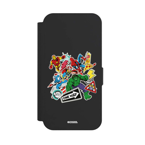 Apple iPhone 15 Pro NIVOflip Capitan American Shield Transp