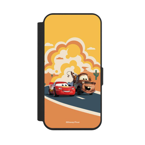 Apple iPhone 15 Pro NIVOflip Disney Cars Lightning McQueen Und Hook on the Road