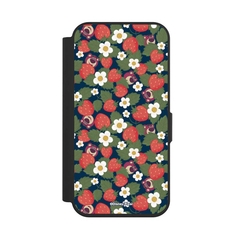Apple iPhone 15 Pro NIVOflip Lotso Toy Story Strawberry Flower Pattern
