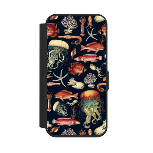 Apple iPhone 15 Pro NIVOflip Deep Sea Fish Pattern