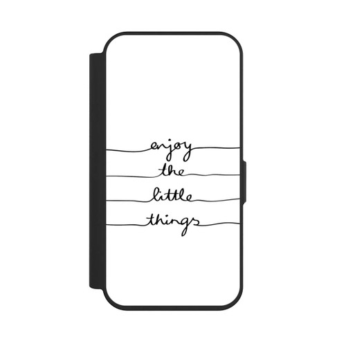 Apple iPhone 15 Pro NIVOflip Enjoy The Little Things White