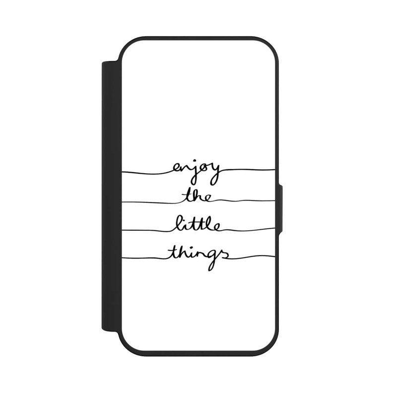 iPhone 15 Pro NIVOflip Enjoy The Little Things White